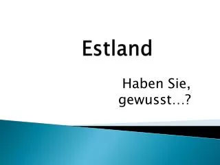 estland