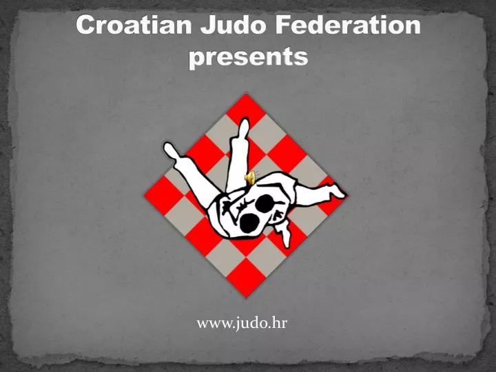 croatian judo federation presents