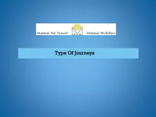 Type Of Journeys
