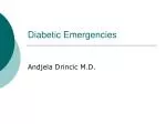 Diabetic Emergencies - slide 1
