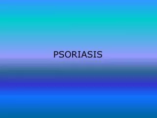 psoriasis