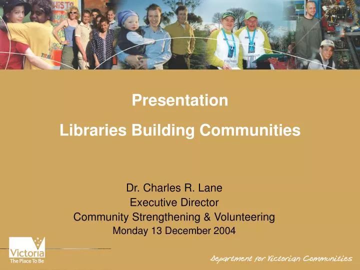 presentation libraries building communities