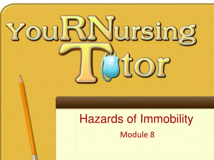 hazards of immobility