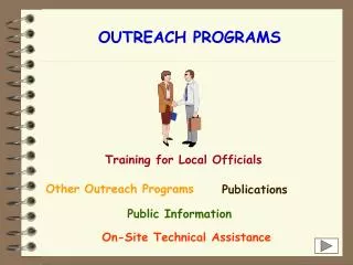 OUTREACH PROGRAMS