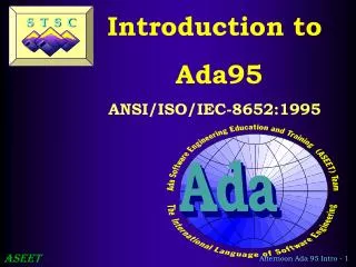 Introduction to Ada95 ANSI/ISO/IEC-8652:1995