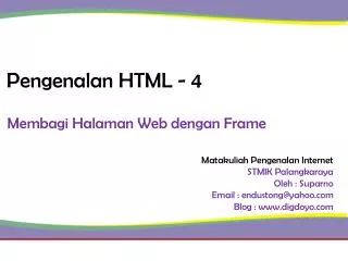 pengenalan html 4