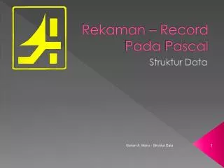 rekaman record pada pascal
