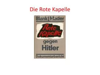 die rote kapelle
