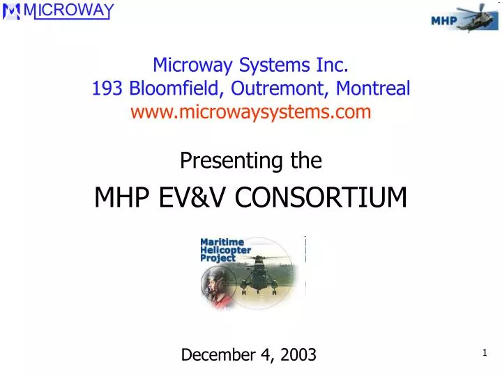 microway systems inc 193 bloomfield outremont montreal www microwaysystems com