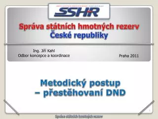 metodick postup p est hovan dnd