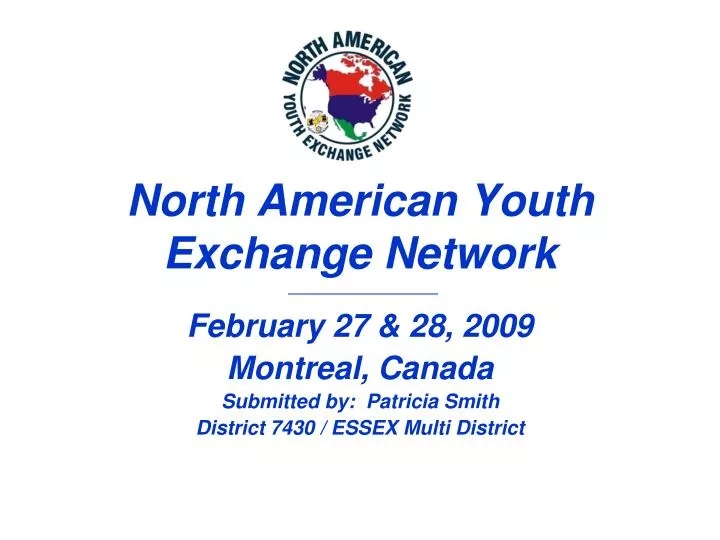 north american youth exchange network