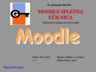 moodle spletna u ilnica