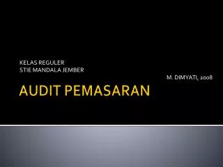 kelas reguler stie mandala jember m dimyati 2008