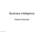 Business intelligence - slide 1