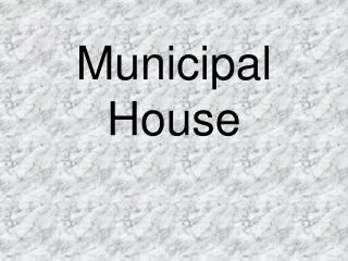 Municipal House