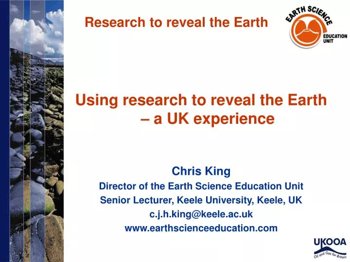 research to reveal the earth