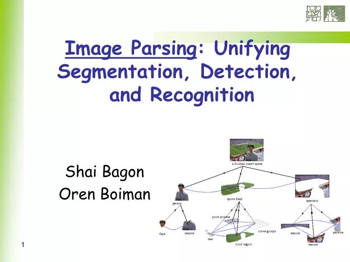 image parsing unifying segmentation detection and recognition