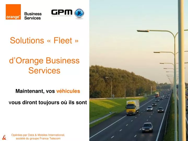 solutions fleet d orange business services