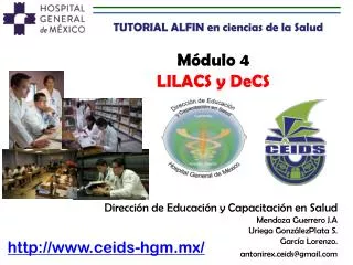 m dulo 4 lilacs y decs