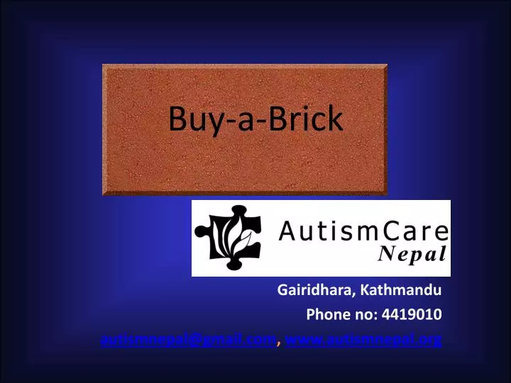 gairidhara kathmandu phone no 4419010 autismnepal@gmail com www autismnepal org