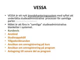 vessa