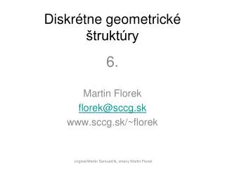 diskr tne geometrick trukt ry