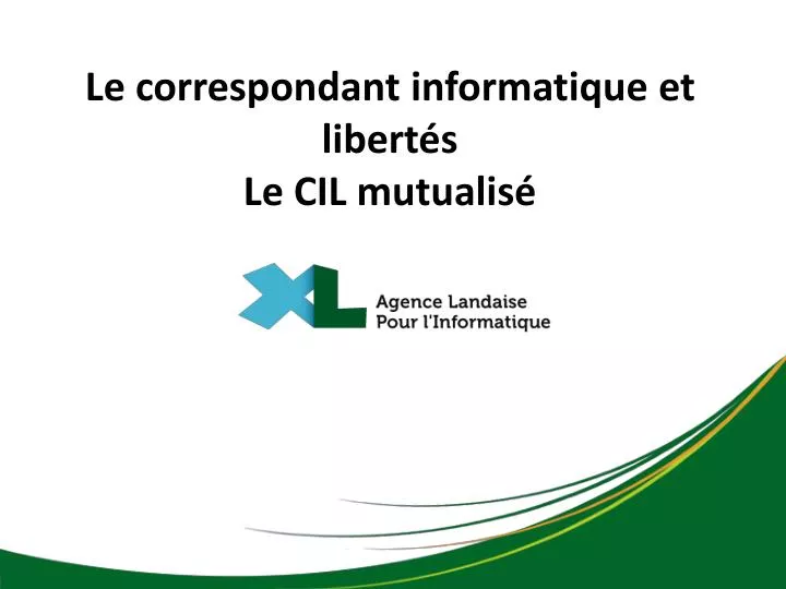 le correspondant informatique et libert s le cil mutualis