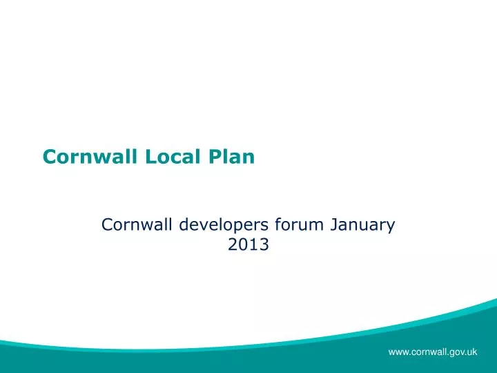 cornwall local plan