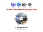 Global Climate Observing System - slide 1