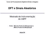 Curso de Processamento Digital de Sinais e Imagens - slide 1