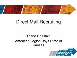 Direct Mail Recruiting