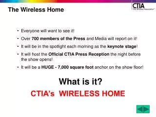 The Wireless Home