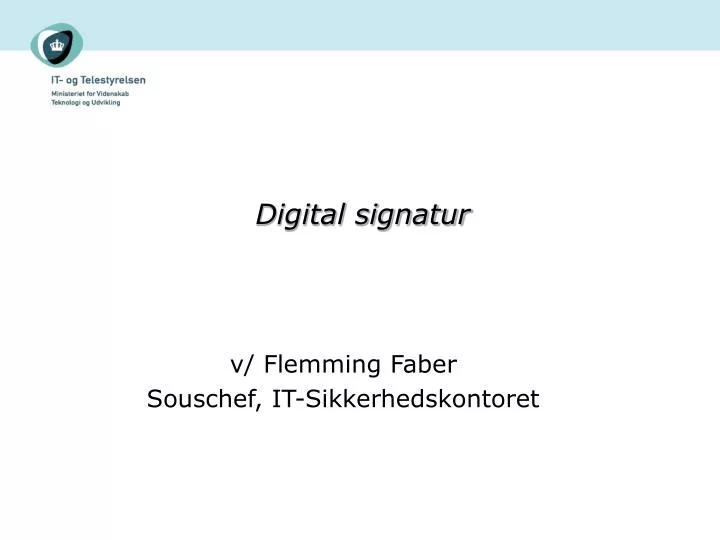 digital signatur