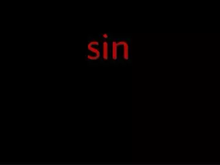 sin