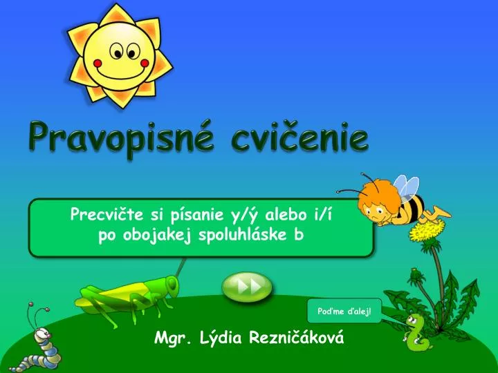 pravopisn cvi enie