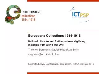 Europeana Collections 1914-1918