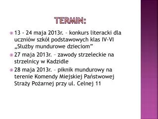 termin