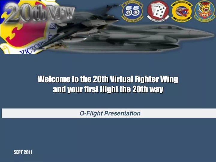 welcome to the 20th virtual fighter wing and your first flight the 20th way