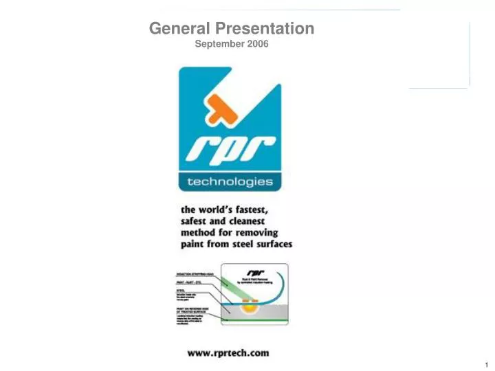 general presentation september 2006
