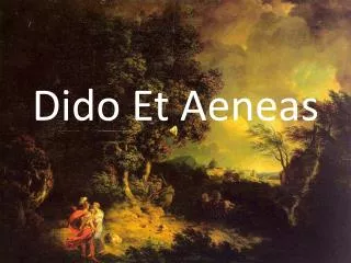 dido et aeneas