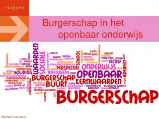 burgerschap in het openbaar onderwijs