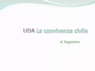 uda la convivenza civile