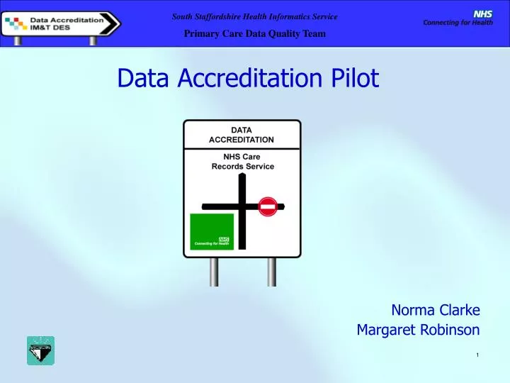data accreditation pilot