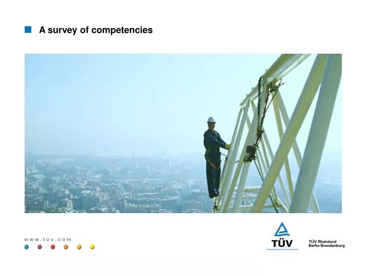 a survey of competencies