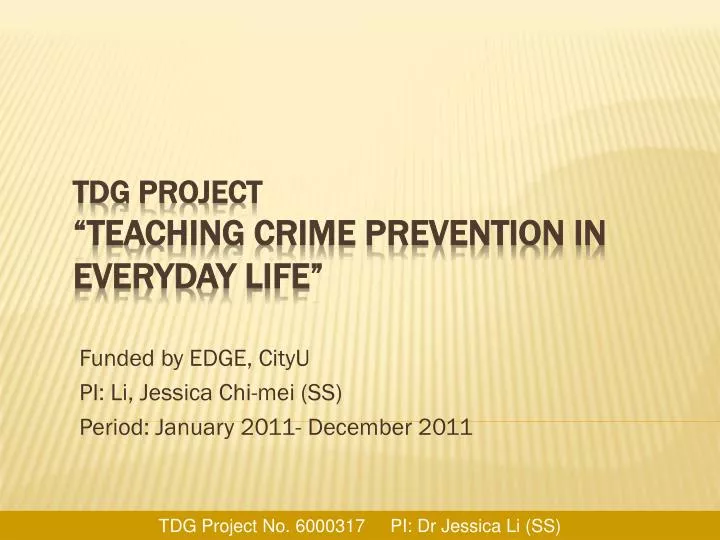 funded by edge cityu pi li jessica chi mei ss period january 2011 december 2011