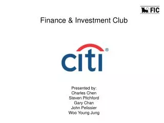 Finance &amp; Investment Club