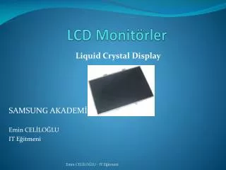lcd monit rler