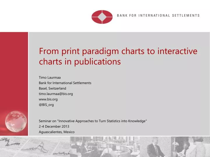 from print paradigm charts to interactive charts in publications
