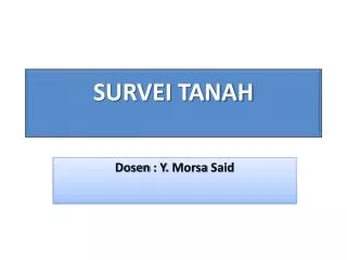survei tanah