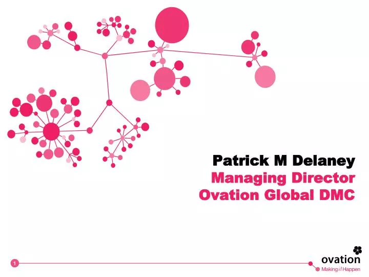 patrick m delaney managing director ovation global dmc